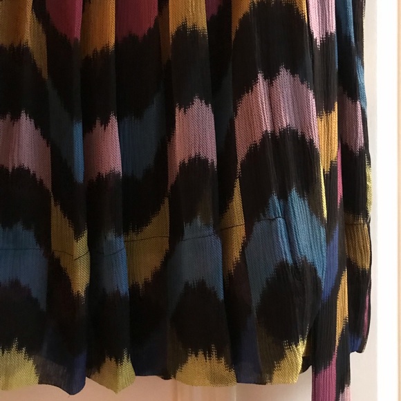 Gorman print silk wrap skirt AUS 10/ US size 6 - Picture 6 of 9